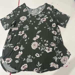 Maurice's floral shirt